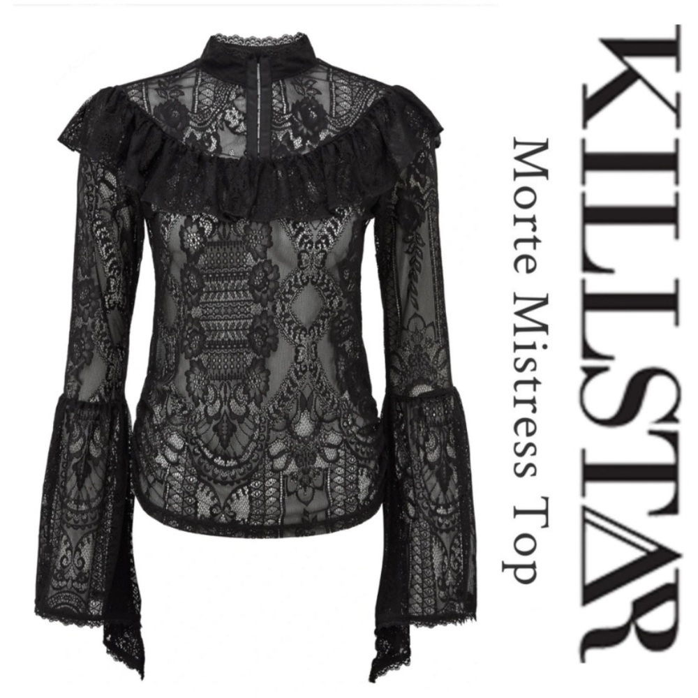 Killstar “Morte Mistress” Lace Top
